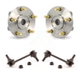 thumbnail image 1 of Transit Auto Front Hub Bearing Assembly and Link Kit for Car Chrysler Sebring Mitsubishi Eclipse Eagle Talon Dodge Avenger - Left Right Side (Driver Passenger) K7T-100498, 1 of 11