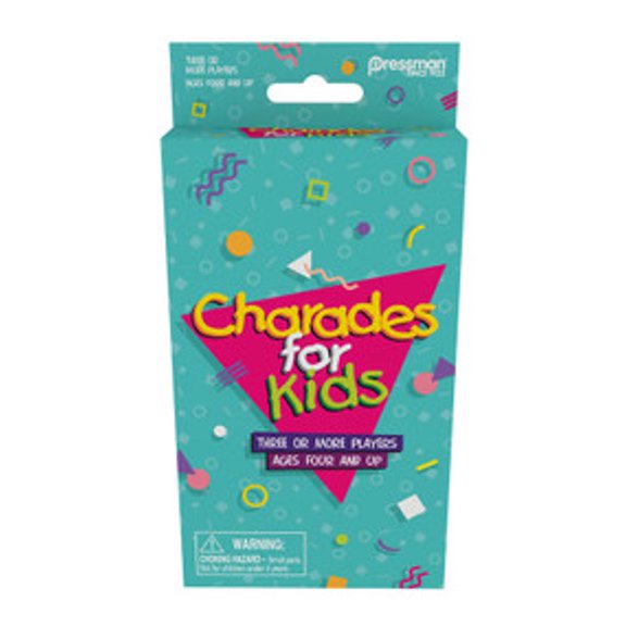Games - Pressman Toy - Charades for Kids Retro (Peggable) New 9525
