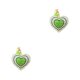 thumbnail image 1 of sweethay Llavero Día de San Valentín Mujer Accesorios Llavero Monedero Colgante Bolso multiusos Decoración Corazón Llavero Verde claro Verde claro 2Conjunto, 1 of 6