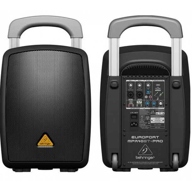 Behringer MPA40BT-PRO Système de PA Portable Complet avec Bluetooth