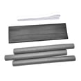 thumbnail image 4 of TISHITA under Door Draft Stopper, Bottom Door Draft Stopper, Dustproof Soundproof Cuttable Door Seal Sweep Stopper, for Garage , Black, 4 of 8