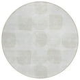 thumbnail image 2 of Addison Rugs Chantille Indoor/Outdoor Transitional Circles Ivory Washable Round Rug, 8' x 8', 2 of 6