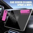 thumbnail image 4 of walrfid Car Screen Cleaner, Computer Screen Cleaner Spray and Wipe, Laptop Cleaning Mist Kit for Electronic iPad, iPhone, Phone, MacBook, TV, Monitor Display, with Black Graffiti Case - Hot Pink, 4 of 6