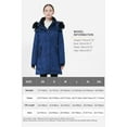 thumbnail image 6 of Orolay Women's Winter Puffer Down Maxi Coat Winter with Hood, 6 of 6