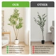 thumbnail image 2 of 5ft Artificial Olive Tree Elliptical Basin for Home Office Decor, 2 of 5