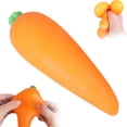 thumbnail image 2 of Clearance!Carrot Pinch Decompression Slow Rising Stress Toys, Vegetable Squeeze Fidget Toys for Stress Relief, 2 of 8