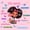 Pink, variant on Castle Fairy Cute Black Girl Twin Comforter Sets 2pcs,Colorful Rainbow Stripes Bedding Set,Rose Coral Peach,1 Comforter and 1 Pillowcase
