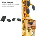 thumbnail image 3 of Xingzhi 3pcs Paume Couvercle avec Pouces Reste Doigt Noir Coussin Coussinets Risers Remplacé Pièces Raccords Musicaux Support Doux, 3 of 6