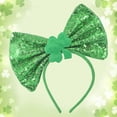 thumbnail image 2 of Fgnfyis Heardband Irish Hair Accessories Saint Patrick's Day Green Flower Headband Hat Headdress for Festive Celebrations Grey One Size, 2 of 3