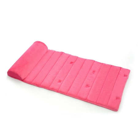 UPC: 0073297012858 | My First Toddler Memory Foam Nap Mat with Removable Pillow Pink