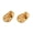 Gold Style 1, variant on Yammee Nonslip Earring Support Backings For Drooping Ears Sensitive Skin Friendly