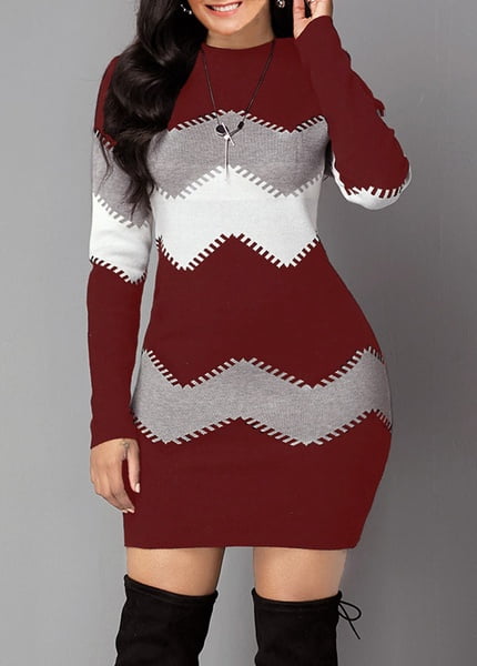 Lovaru Women Long Sleeve Chevron 