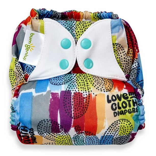 bumGenius Freetime AllInOne OneSize StayDry Cloth Diaper Love