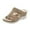 Brown, variant on Siilsaa Shoes for Women Women's Footbed Sandal - Comfortable, Adjustable Straps, Arch Support,Summer Slides Beige,9