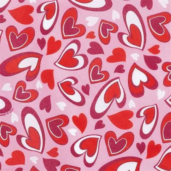 22 x 22 in. Top Performance Heartfelt Bandanas - Multi