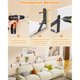 thumbnail image 4 of Repisas Flotantes Labg Madera Modernas Estantes Baño Topon 4 Pzs Blanco, 4 of 5