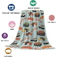 thumbnail image 5 of Sushi Awards Blanket Soft Fluffy Cozy Warm Luxury Flannel Throw Blankets for Bed Couch Chairs Dorm Gifts for Women Boys Girls Large (80"x60"), 5 of 6