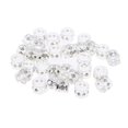 thumbnail image 2 of 60x Plata Ajustable Beads Trenzas Pinzas Para El Cabello Puños De Metal Tubos, 2 of 9