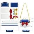 thumbnail image 1 of DIY Leather Shoulder Bag Making Kit - DIY Leather Kits for Girls Craft Leather Sewing Kits, 1 of 8