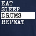 thumbnail image 3 of CafePress - Eat Sleep Drums Repeat T Shirt - Men's Classic Graphic Cotton T-Shirt, 3 of 4