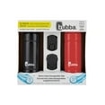 thumbnail image 1 of bubba Trailblazer Stainless Steel Water Bottles with Two Extra Interchangeable Lids, 24 oz (709 ml), Licorice & Watermelon, 1 of 6