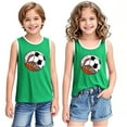 thumbnail image 2 of YABCSAZ Toddler Boys Girls Summer Outfits Sleeveless Tank Tops Loose Fit Active Tee Shirts Kids Casual T-Shirts Blouses Funny Cute Printed Shirts Tops Baby Clothes Size 8 T, 2 of 6
