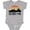AC-Heather Grey, variant on Inktastic Detroit Michigan Skyline Retro Boys or Girls Baby Bodysuit