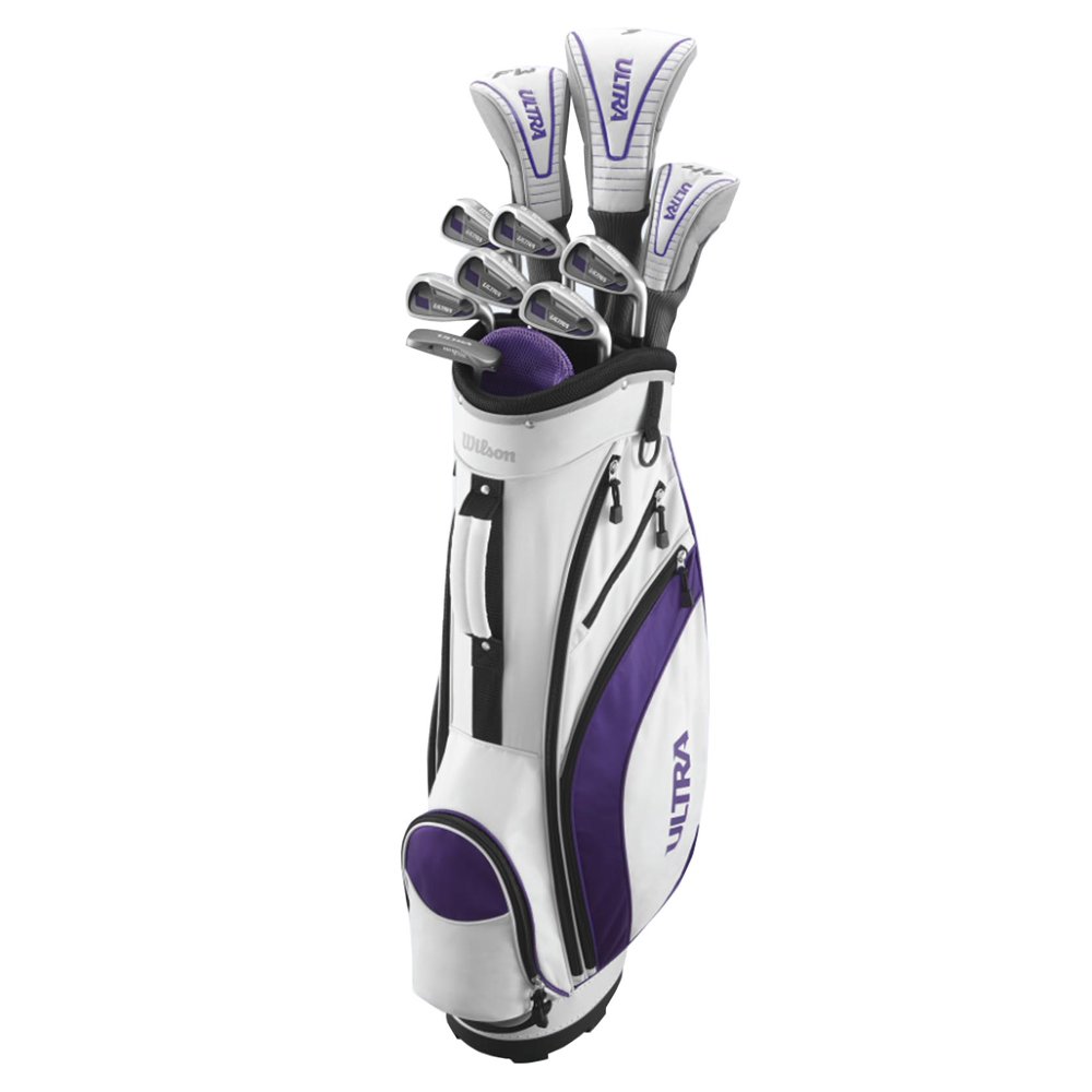 Wilson Ultra Womens Ladies Right Handed Complete Golf Club Set w/Bag