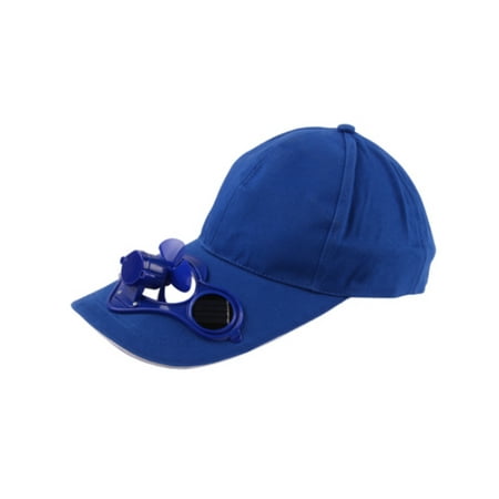 Summer Sport Outdoor Hat Cap with Solar Sun Power Cool Fan for
