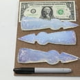 thumbnail image 3 of 3 Opalite Ornamental Tomahawk Heads #2124  Ax Axe Hatchet, 3 of 4