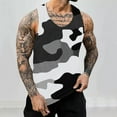 thumbnail image 2 of VBTAPA Men's Camo Tank Tops Quick Dry Workout Sleeveless Gym Muscle Shirts Athletic Bodybuilding Tee Shirt Sale of The Day Prime Today Camouflage#9 XL, 2 of 6