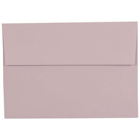 jam paper a7 invitation envelope 5 1 4 x 7 1 4 light purple
