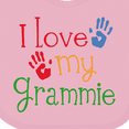thumbnail image 4 of Inktastic I Love My Grammie Boys or Girls Baby Bib, 4 of 4
