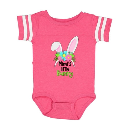 

Inktastic Mimi s Little Bunny Cute Easter Bunny Ears Gift Baby Boy or Baby Girl Bodysuit