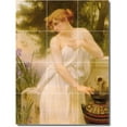 thumbnail image 1 of Ceramic Tile Mural-Guillaume Seignac Women Painting 107. 24" w x 32" h using (12) 8 x 8 ceramic tiles, 1 of 3