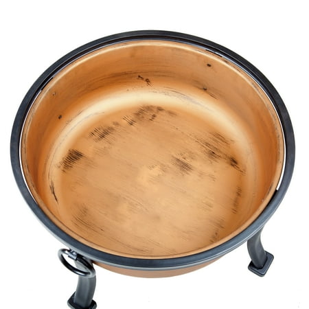 Fire Sense - Lumina Wood Burning Fire Pit - Copper