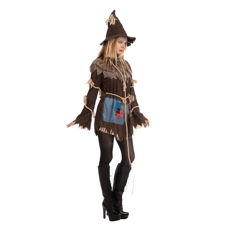 Joyfy Scary Scarecrow Costume for Adult Women Halloween Dress up Party  Cosplay - Walmart.com