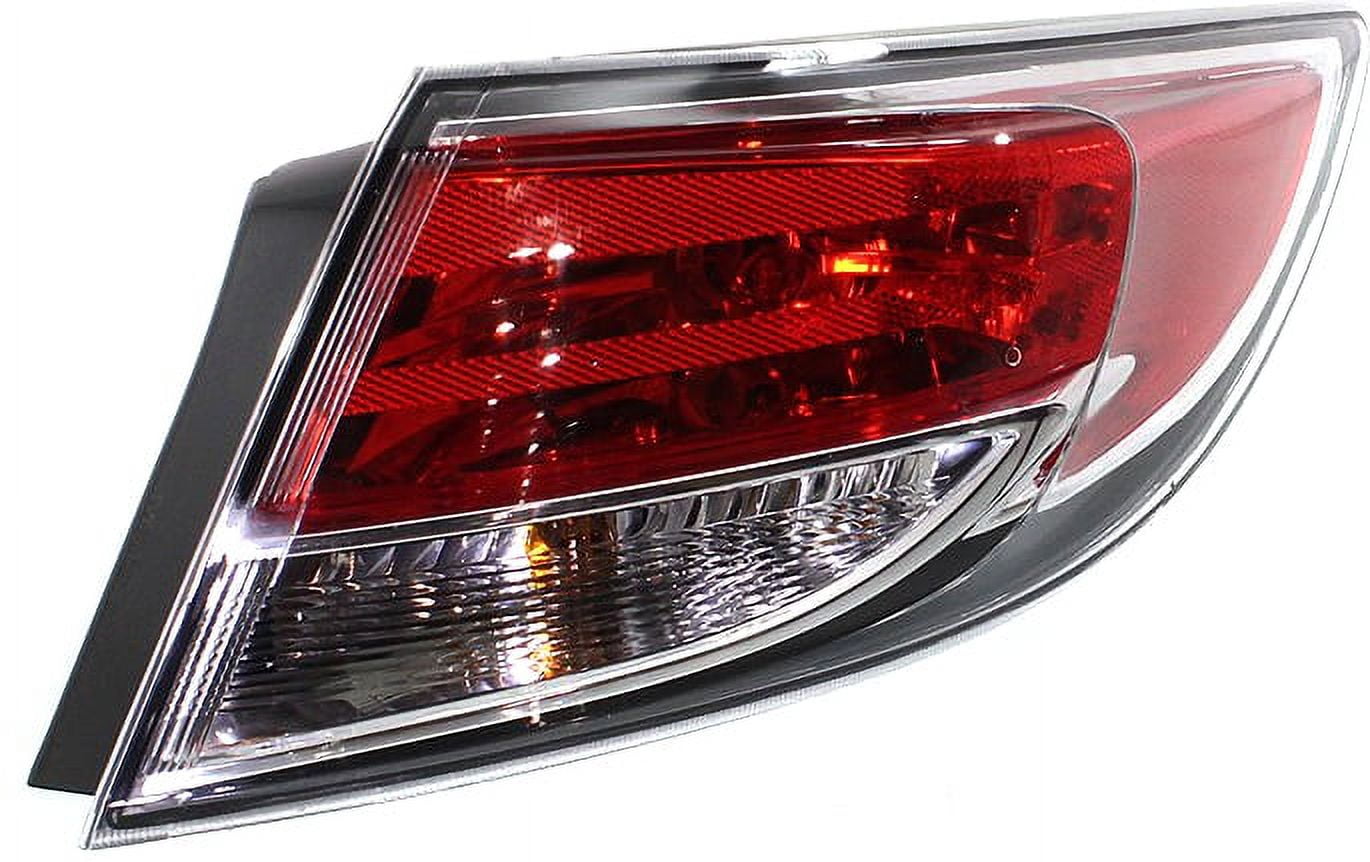 Tail Light Compatible With 2009-2013 Mazda 6 Right Passenger With bulb(s)