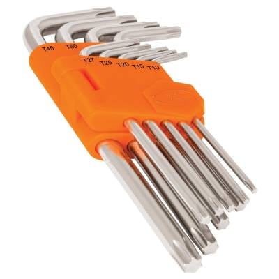 Juego de Llaves Torx Truper Extra largas 9 piezas