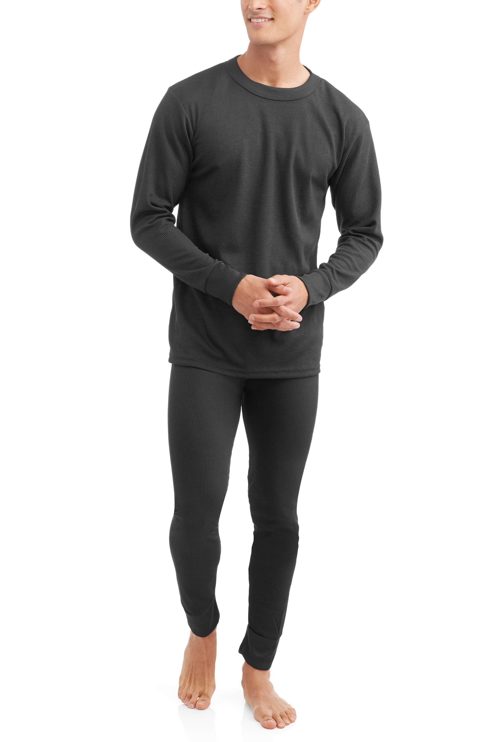 Big men's 2 Piece Thermal Top And Bottom Set