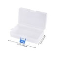 thumbnail image 3 of GETAJGHSD 10Pcs Transparent Plastic Storage Box Organizer with Cover for Jewelry and Small Items, 3 of 6