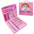 thumbnail image 1 of Set de arte de Peppa Pig Kids con estuche de viaje, kit para dibujar y colorear, 1 of 6