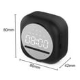 thumbnail image 5 of Joernso Bluetooth 5.0 2 In 1 Mini LED Screen Mirror Night Light Speakers Alarm Clock, 5 of 8