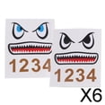 thumbnail image 1 of Runquan 6X Shark Design Autocollant Imperméable à l'Eau pour DJI Mavic Pro RC Pièces de Drone 6 Pièces, 1 of 8