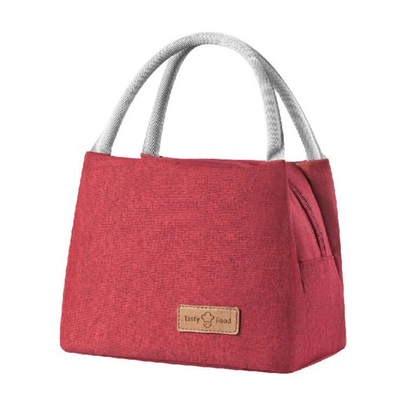 Wosthever Bolsa de almacenamiento para el almuerzo para acampar con asa, organizador térmico, bolso de mano para estudiantes, bolsa de Type2 NO2