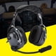 thumbnail image 5 of Auriculares con reducción de ruido para aviación, montura para la cabeza negra Auriculares con cancelación de ruido para aviación, auriculares con reducción de ruido, rendimiento confiable, 5 of 9