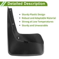 thumbnail image 3 of Unique Bargains Mud Flaps Splash Guards for Dodge Town & Country 2011-2017 Front and Rear Mud Guards 1 Set, 3 of 6