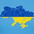 thumbnail image 3 of CafePress - Ukraine Flag And Map Women's Dark T Shirt - Women's Traditional Fit Dark T-Shirt, 3 of 4