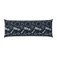 thumbnail image 2 of Disketp Anchor and Lighthouse Print Body Pillow Cover - Super Soft 20x54 Body Pillow Case,Long Side Hidden Zipper, 2 of 8