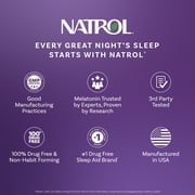 Natrol® Sleep Melatonin Fast Dissolve Tablets, Nighttime Sleep Aid, Strawberry Flavor, 5mg, 90 Count
